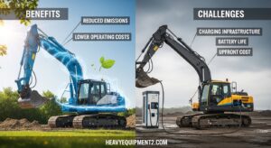 Electric Heavy Equipment: Benefits and Challenges